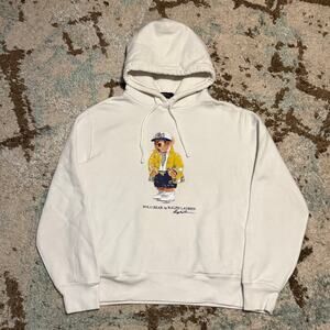 Polo Ralph Lauren Sailor Bear Hoodie Size Medium